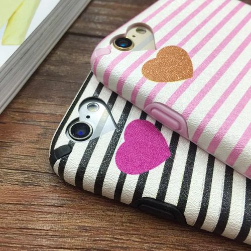 ETUI Case Obudowa Paski Serce IPHONE 6 6s na Arena.pl