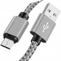 KABEL Micro USB W OPLOCIE do SMARTFONA TELEFONU 3m