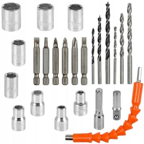 WIERTARKO-WKRĘTARKA AKUMULATOROWA 21V ŻÓŁTA + 2 AKUMULATORY 2.0Ah W na Arena.pl