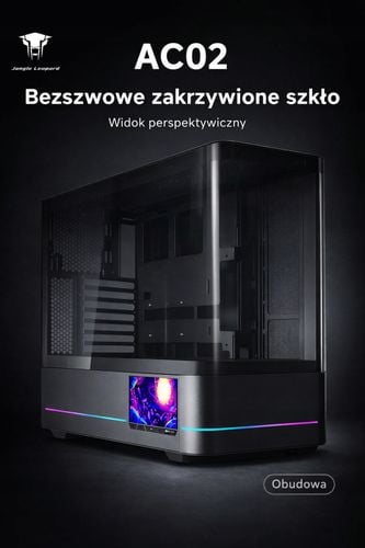 Obudowa Jungle Leopard Midi Tower czarny na Arena.pl