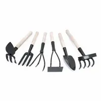 ZESTAW NARZEDZI OGRODNICZYCH 6 ELEM. MINI metalowe