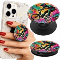 Uchwyt do telefonu Popsocket na palce/stojak ROWERY BMX SPORTY WYCZYNOWE
