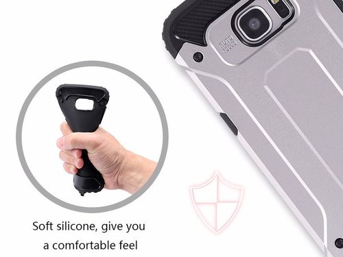 Etui Pancerne Samsung Galaxy S7 Edge Hard Armor Białe na Arena.pl