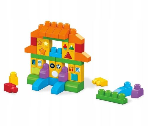 MEGA BLOKS KLOCKI FIRST BUILDERS TORBA 150EL FVJ49 na Arena.pl