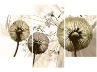 60 90CM OBRAZ 3 ELEM DMUCHAWCE SEPI ŚCIENNY DRUK PŁÓTNO