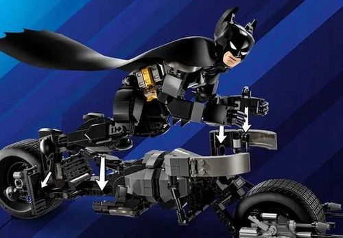 76273 - lego batman - figurka batmana™ do zbudowania i batcykl na Arena.pl