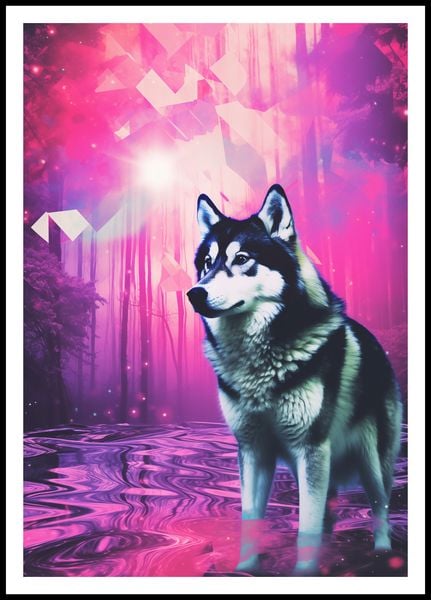 Plakat 68x98cm Wilczy Duch zdjęcie 3