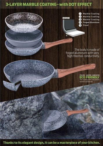 zestaw 3 patelni granitowych berlinger haus bh-1215 na Arena.pl