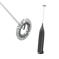 Spieniacz do mleka kawy ręczny elektryczny mini mikser ubijacz