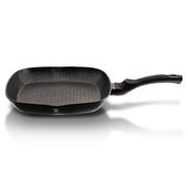 patelnia granitowa grillowa 28 cm berlinger haus bh-1846 black silver