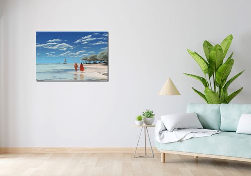 Obraz 90x60cm Spokój w Piaskach na Arena.pl