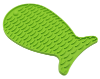 Zabawka dla psa gumowa lick mata ryba mata do lizania zielona 23cm