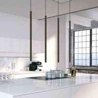 Lampa wisząca LASER 8433 Nowodvorski metalowa OPRAWA sopel ZWIS tuba czarna