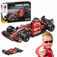 Klocki techniczne auto Formuła F1 do złożenia 1280 elementów dla dzieci 6+