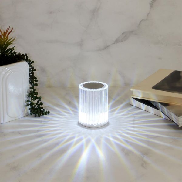 Lampka Cryształowa pionowa LED zdjęcie 5