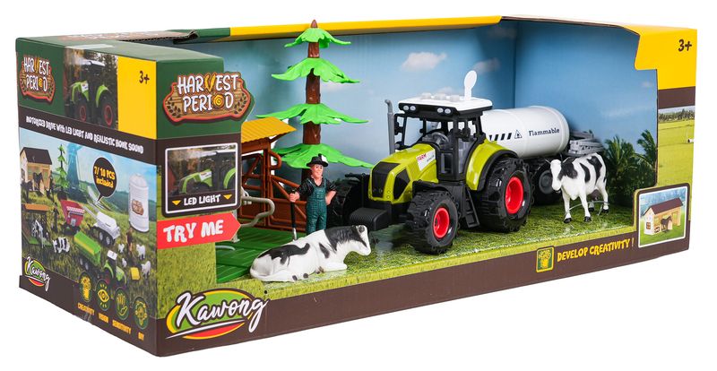 Zestaw Farmerski Z Traktorem zdjęcie 7