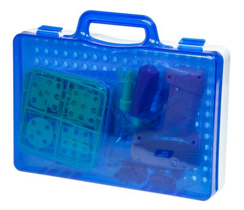 PUZZLE KLOCKI W WALIZCE + WKRĘTARKA 151 ELEMENTÓW HIT! na Arena.pl