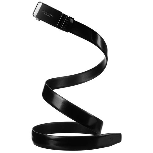 elegancki pasek męski ze skóry naturalnej w czarnym kolorze z automatyczną na Arena.pl