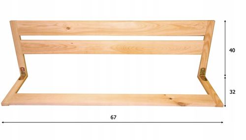 Barierka do łóżka Blokada Ochrona Osłona Zabezpieczająca dla dzieci na Arena.pl