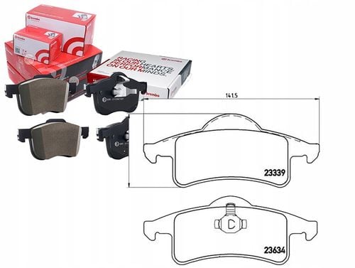 KLOCKI HAM JEEP CHEROKEE BREMBO na Arena.pl
