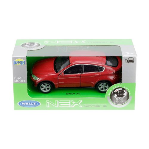Model 1:34, BMW X6, czerwony na Arena.pl