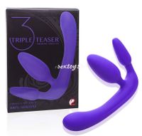 Triple Strap On - Penis Z Potrójną Penetracją