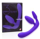 Triple Strap On - Penis Z Potrójną Penetracją
