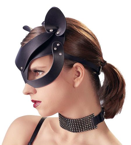 bad kitty cat mask rhinestones na Arena.pl
