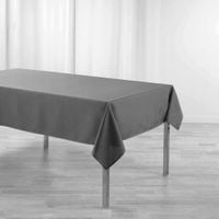 OBRUS PLAMOODPORNY prostokątny szary 140x250