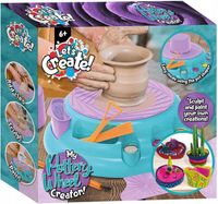 KOŁO GARNCARSKIE DLA DZIECI ZESTAW KOŁO I GLINA + AKCESORIA