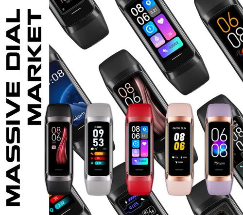 SMARTBAND DAMSKI Rubicon RNCF05 - TERMOMETR, PULSOKSYMETR (sr044e) na Arena.pl