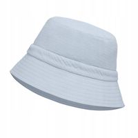 Kapelusz męski muślinowy bucket hat Chł. Błękit M