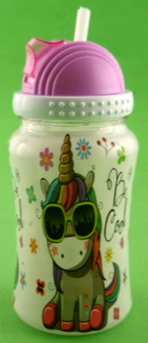 BIDON ZE SŁOMKĄ DLA DZIECI 400 ML BUTELKA na Arena.pl