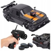 Samochód Zdalnie Sterowany RC Duży Auto na pilot 4x4 Drift led dym do drift