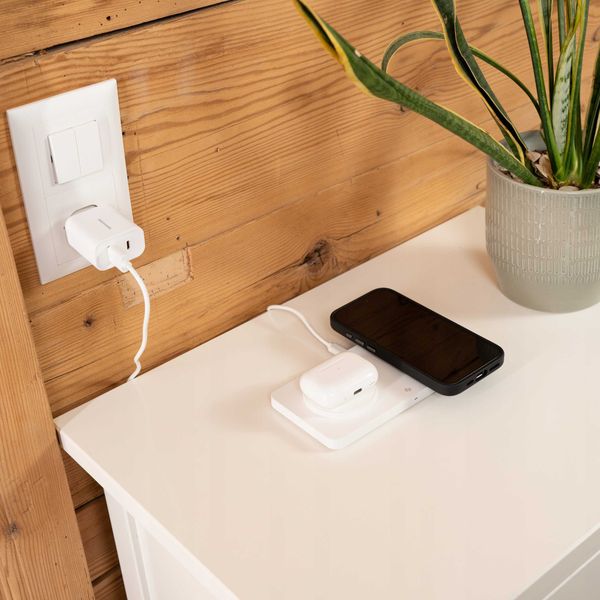 Spacecase Wireless Dual Charger Magcharge Wm3W White zdjęcie 14