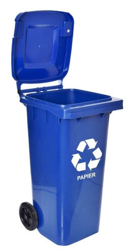 Komplet pojemników na odpady 120l cztery kolory na Arena.pl