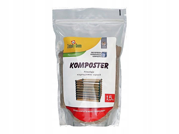 Kompostownik 2 komorowy czarny Prosperplast zdjęcie 9