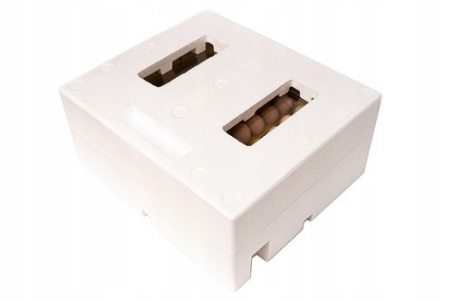 INKUBATOR AUTOMATYCZNY OVO do 56 JAJ wylęgarka klujnik + PRZEŚWIETLARKA na Arena.pl