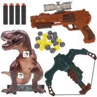 kusza łuk dla dzieci pistolet kulki piankowe zestaw łuczniczy strzelecki