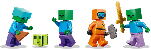 21587 - lego minecraft - loch zombie na Arena.pl