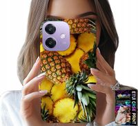 ETUI DO OPPO A60 5G - ANANAS OWOCOWY CASE OBUDOWA + SZKŁO