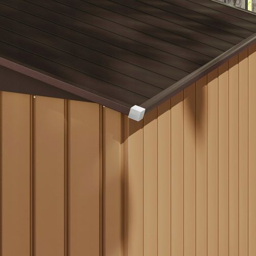 Domek narzędziowy z ramą podłogową, stalowy na Arena.pl