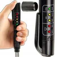 CYFROWY TESTER MIERNIK PRZYRZĄD POMIAROWY PŁYNU HAMULCOWEGO DOT LED