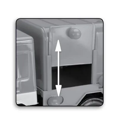 Middle Truck. Śmieciarka, zielona 32103 na Arena.pl