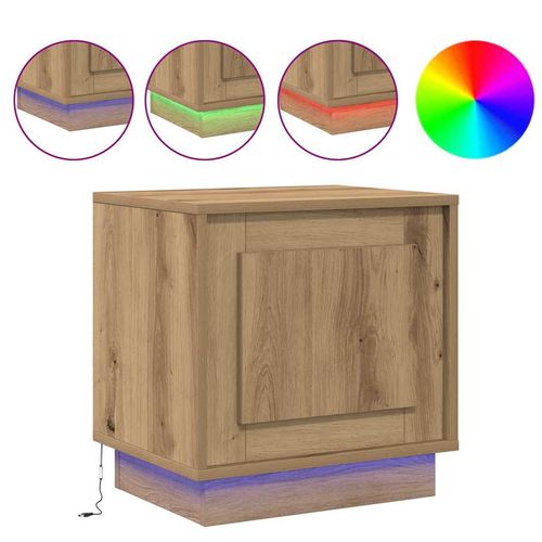 Szafka Nocna z 2 pcs dąb artisan 44 x 34.5 x 45 cm na Arena.pl