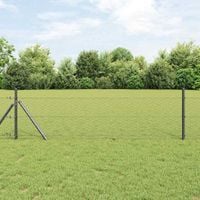 Ogrodzenie heksagonalne Szary 0,8 x 100 m PVC