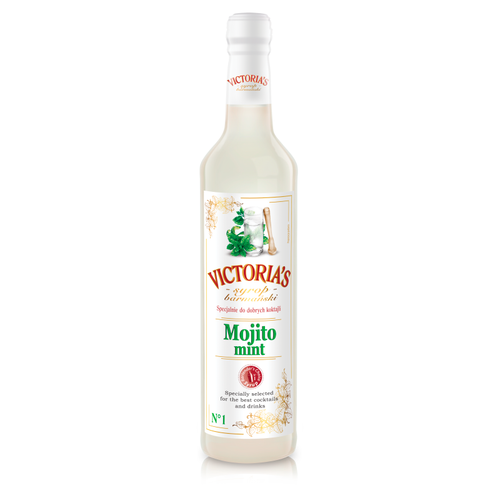 Victoria Cymes SYROP BARMAŃSKI O SMAKU MOJITO MINT 490 ML na Arena.pl