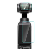 szkło ochronne puluz na obiektyw i ekran dji osmo pocket 3