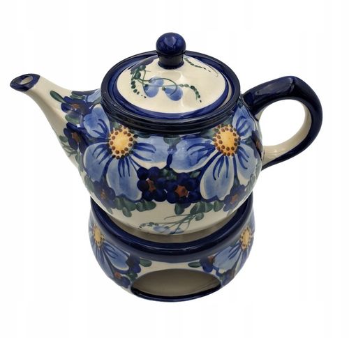 CZAJNIK Z PODGRZEWACZEM CERAMIKA BOLESŁAWIEC na Arena.pl