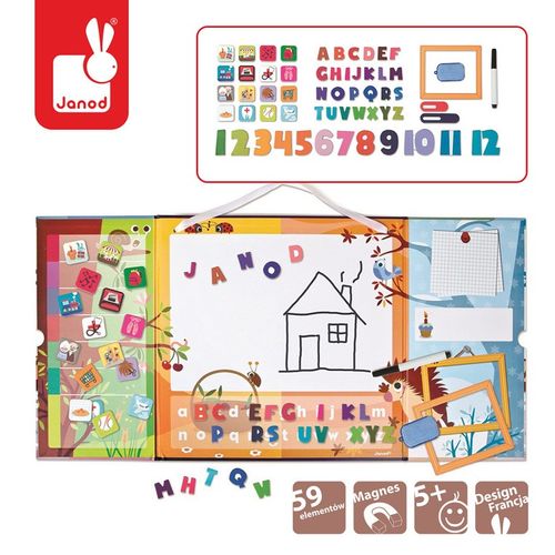 Tablica magnetyczna edukacyjna Triptik, Janod na Arena.pl